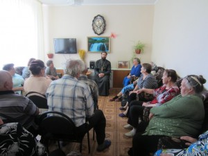 в социальном центре